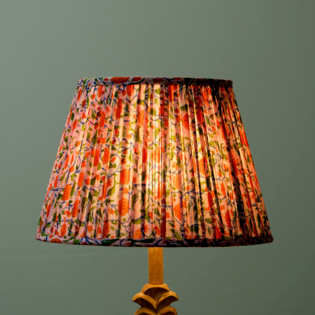 Multicolour Block Print Empire Lampshade Large